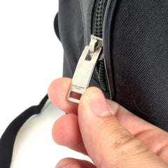 Saint Laurent Double Leather Strapped Backpack