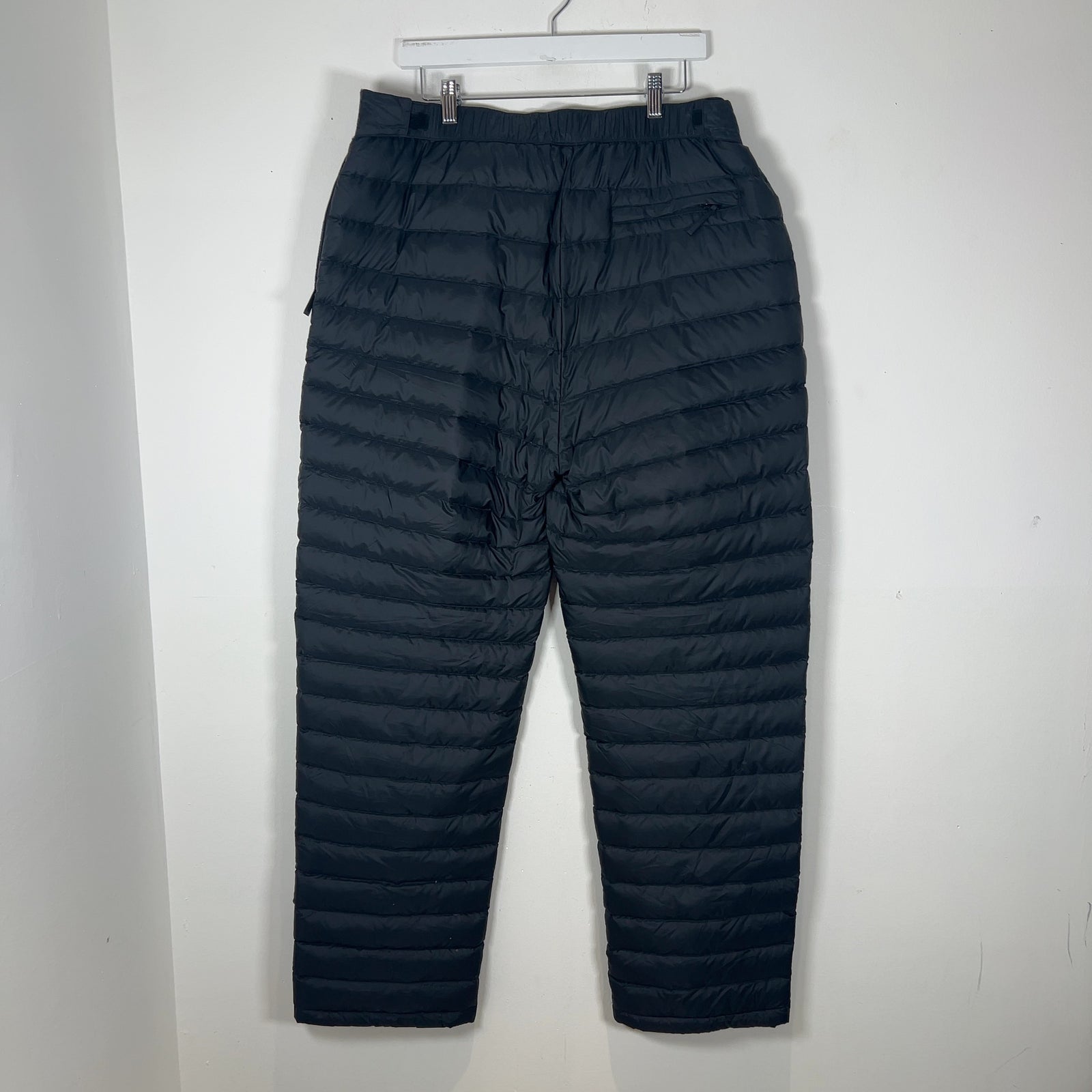 Supreme Black Micro Puffer Sweatpants