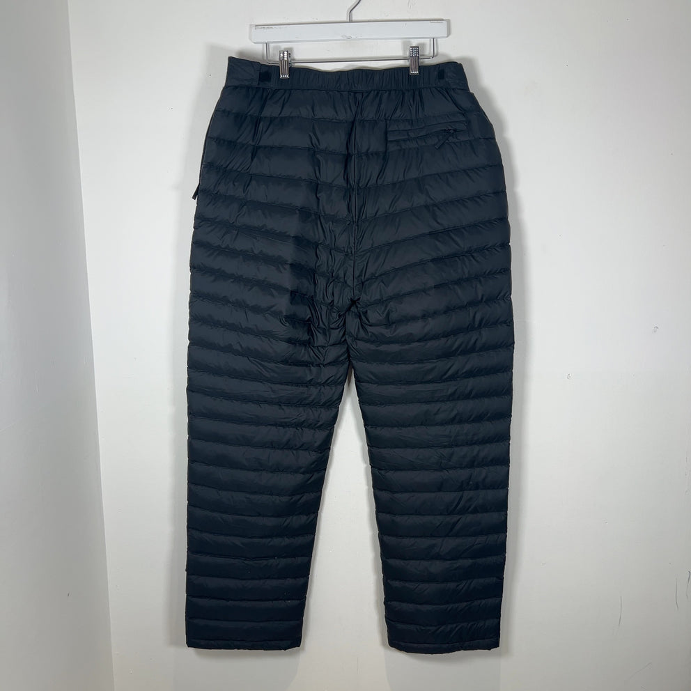 Supreme Black Micro Puffer Sweatpants