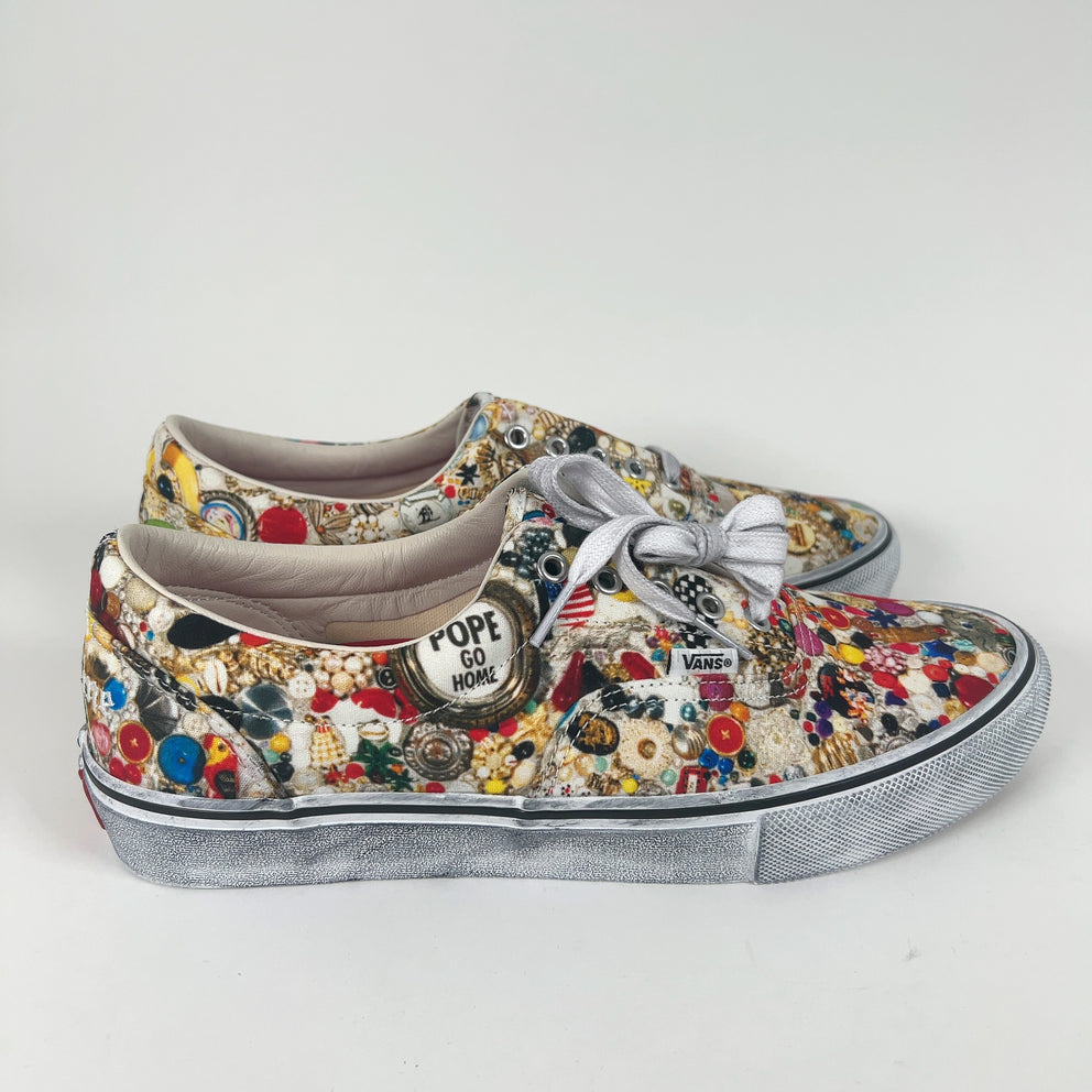 Supreme x Vans Mike Kelley 'Skate Era' Low-Top Sneakers