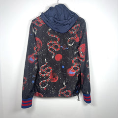 Gucci Space Snake Graphic Windbreaker Jacket