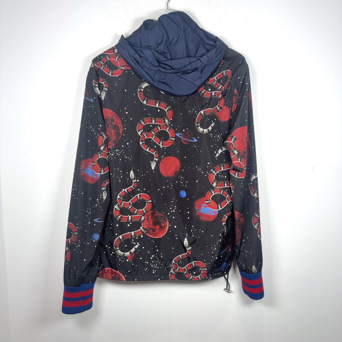 Gucci Space Snake Graphic Windbreaker Jacket