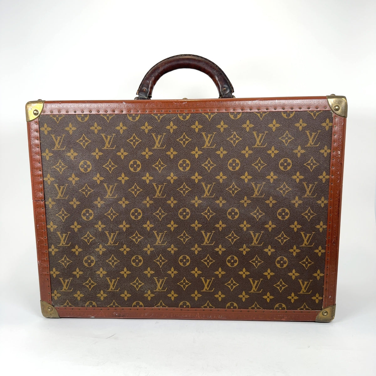 Louis Vuitton 1954 Monogram Alzer 50 Trunk