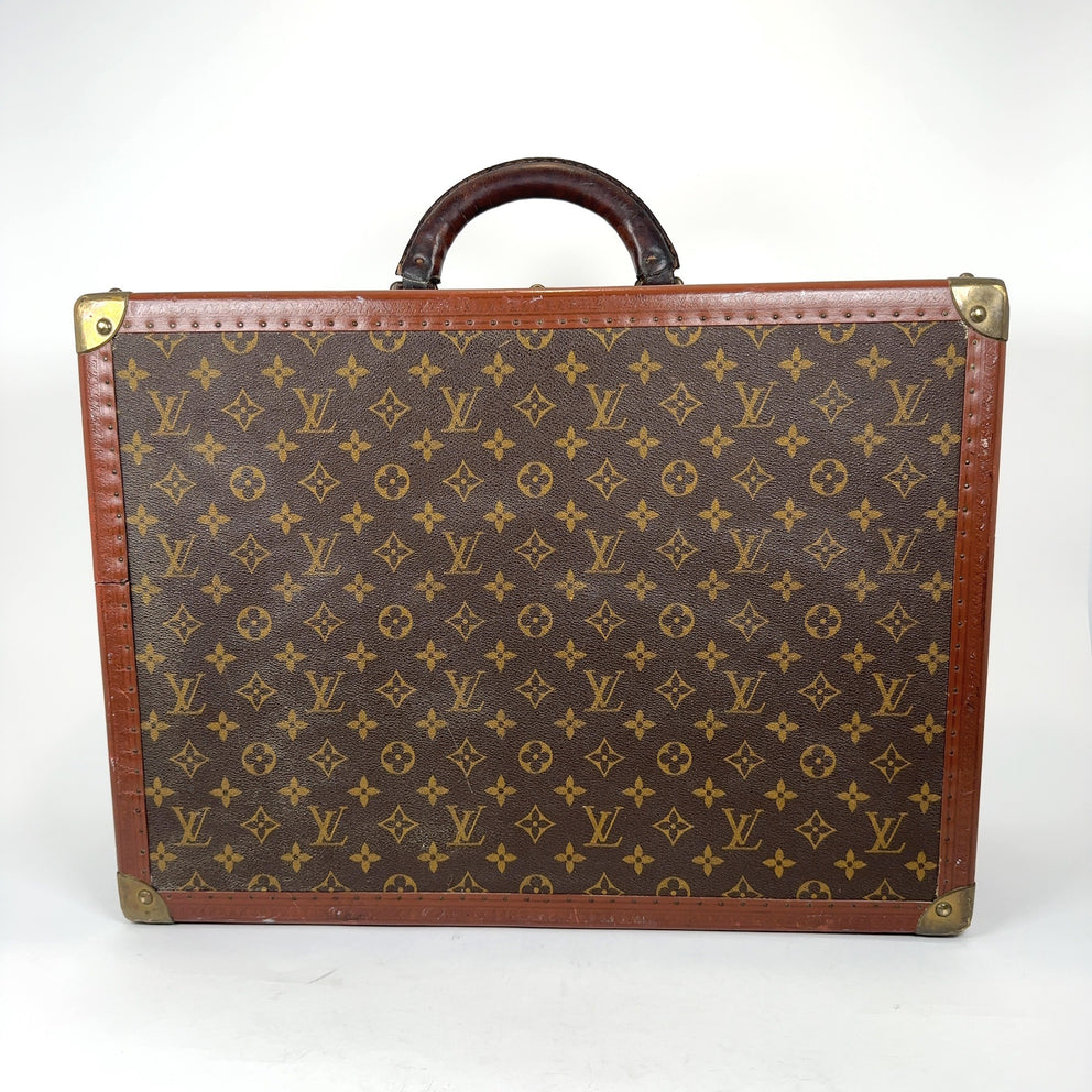 Louis Vuitton 1954 Monogram Alzer 50 Trunk