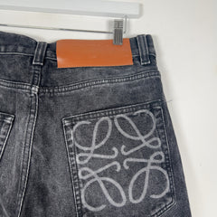 Loewe Anagram Pocket Washed Jeans