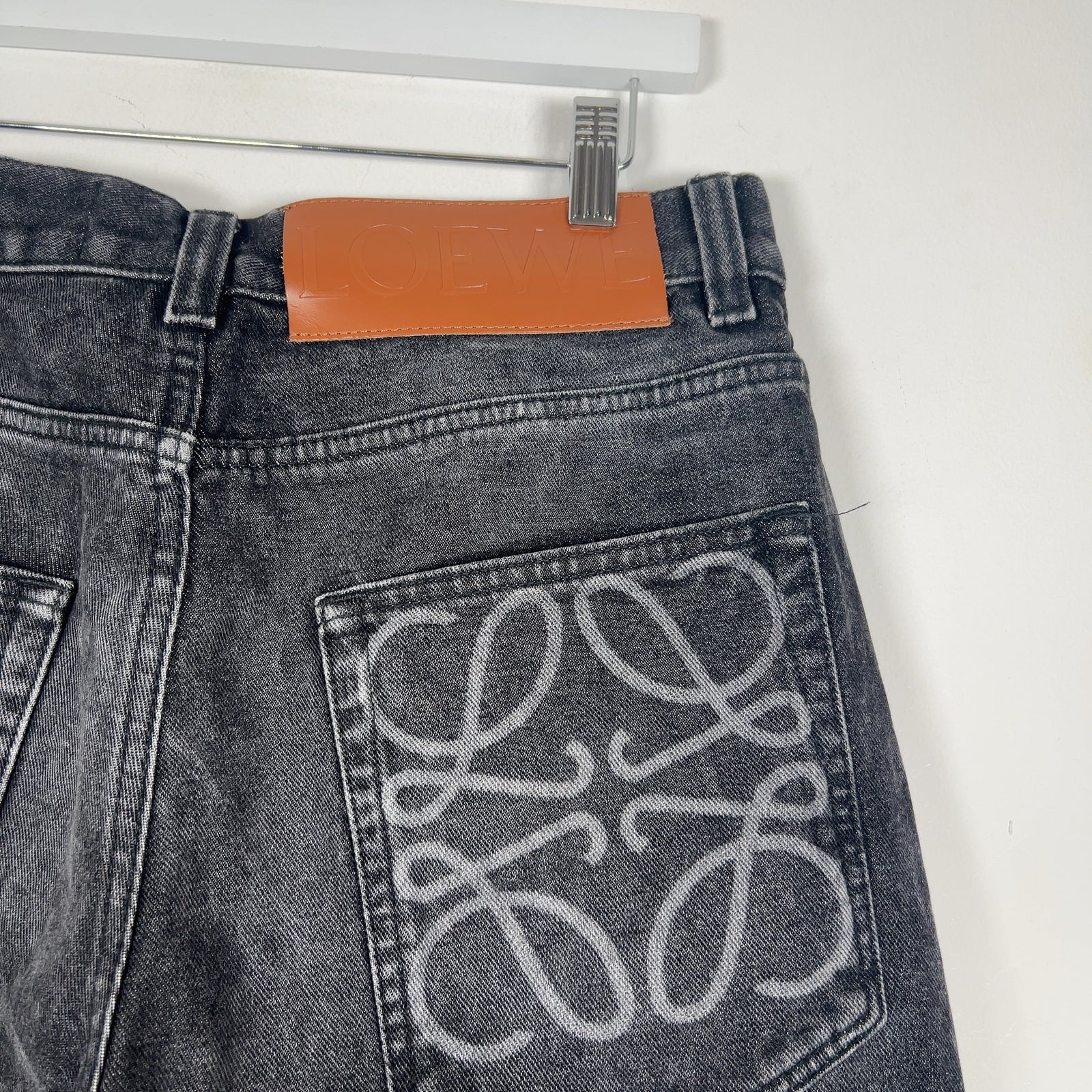 Loewe Anagram Pocket Washed Jeans
