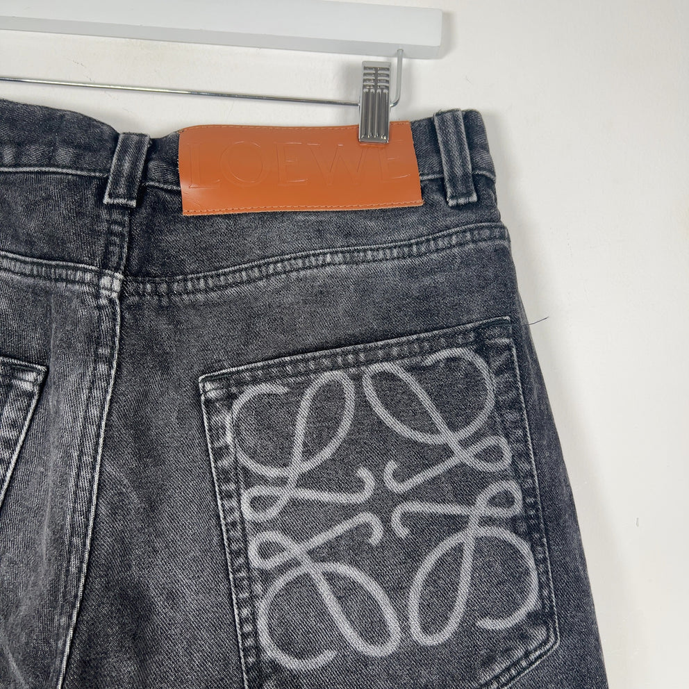 Loewe Anagram Pocket Washed Jeans