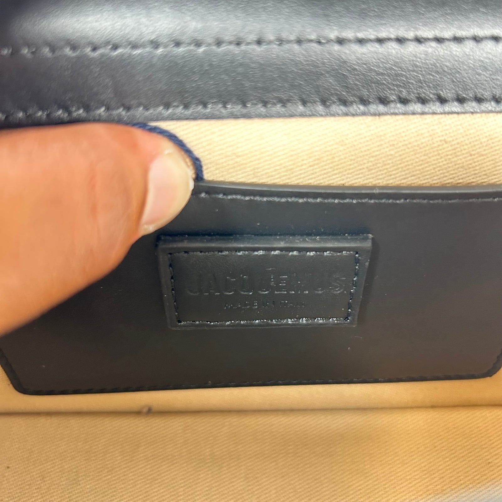 Jacquemus Black Le Bambino Crossbody Bag