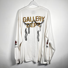 Gallery Dept White Heart Puzzle LS Tee Size XL