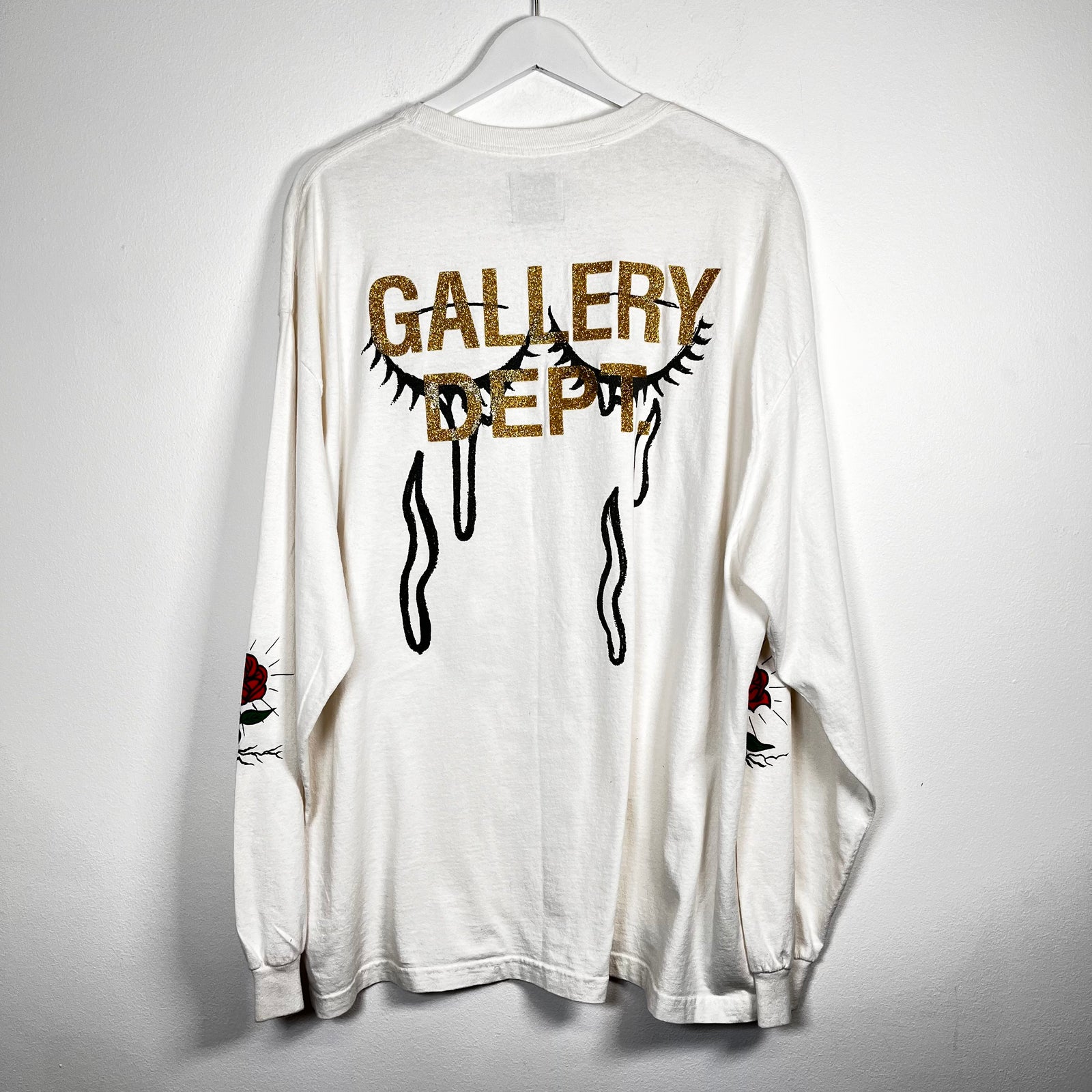 Gallery Dept White Heart Puzzle LS Tee Size XL