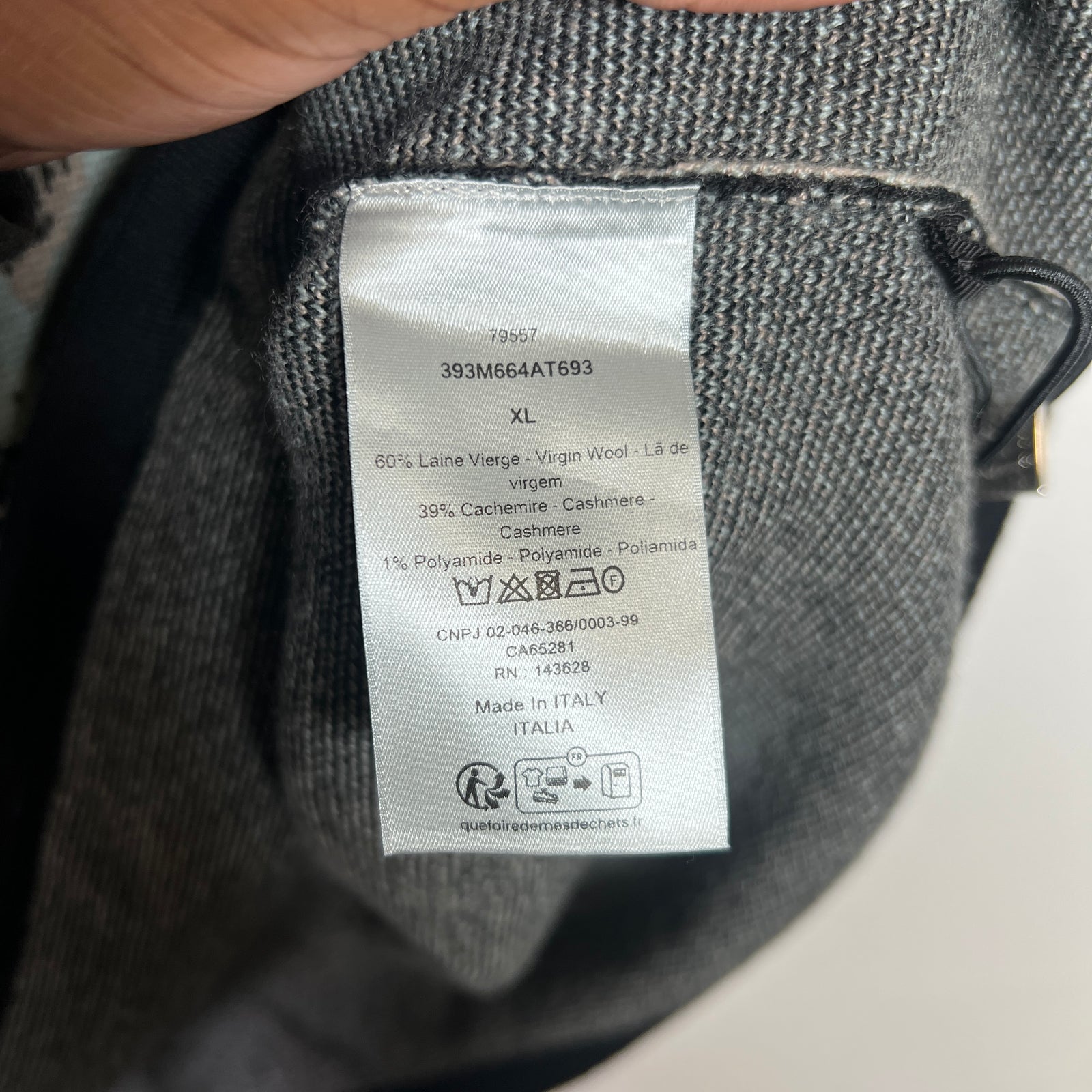 Dior AW23 AsteroDior Knit Vest