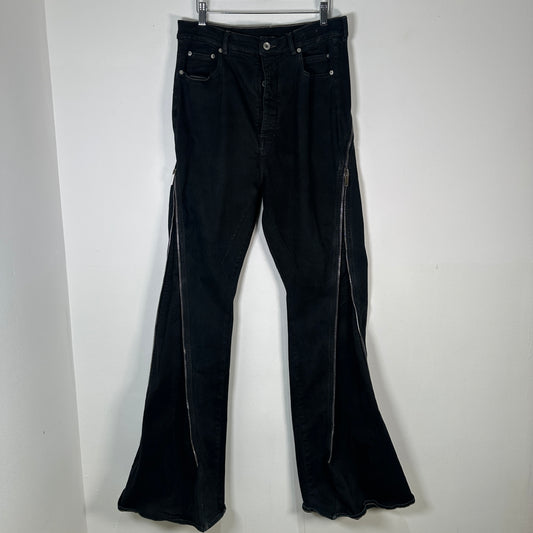 Rick Owens Bolan Banana Cut Jeans Size 33