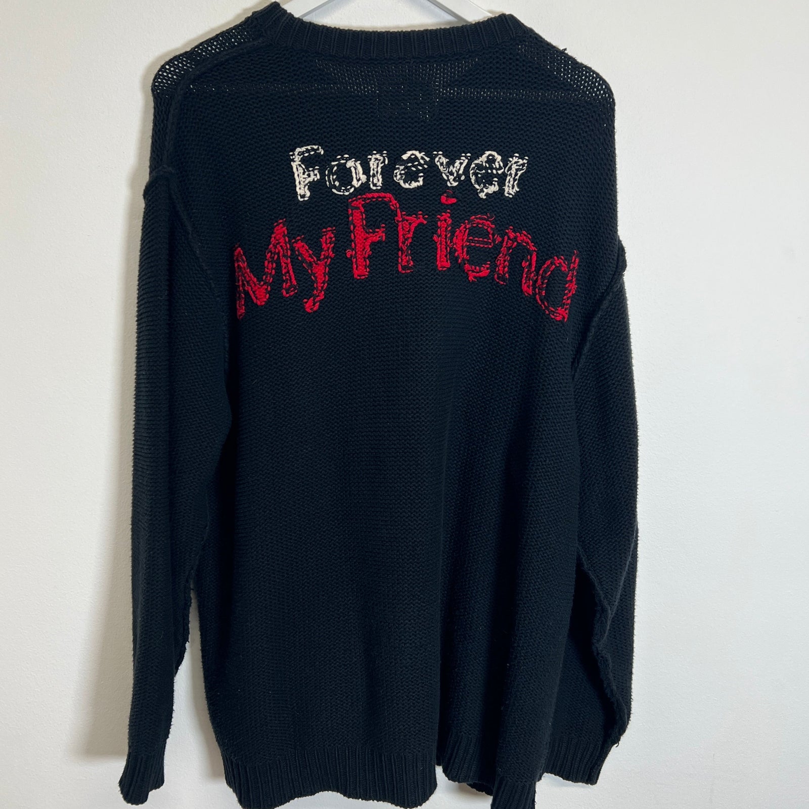 Doublet Knit Bear Sweater Size M
