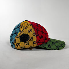 Gucci GG Multicolor Canvas Baseball Cap