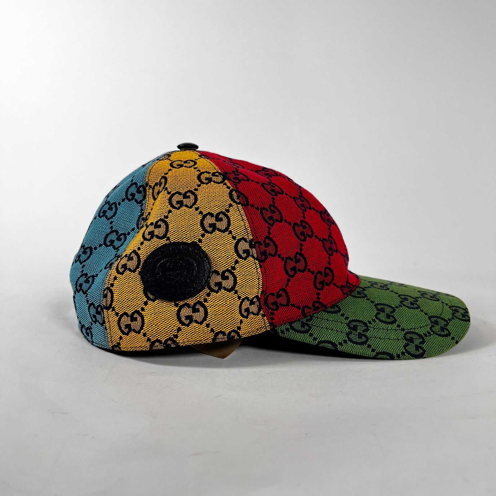 Gucci GG Multicolor Canvas Baseball Cap