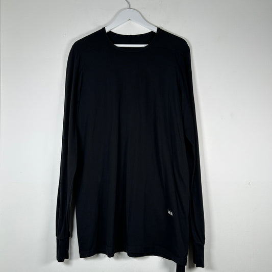Rick Owens Drkshdw Black Level Long-Sleeve Shirt Size L