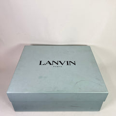 Lanvin White OG Curb Sneaker Size 43