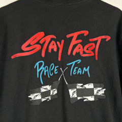 Chrome Hearts Black Matty Boy "Stay Fast" T-shirt Size XL