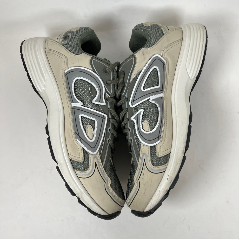 Dior B30 Olive/Cream Sneaker Size 42