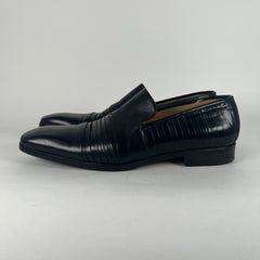 Saint Laurent Black Banded Dress Shoe Size 11.5