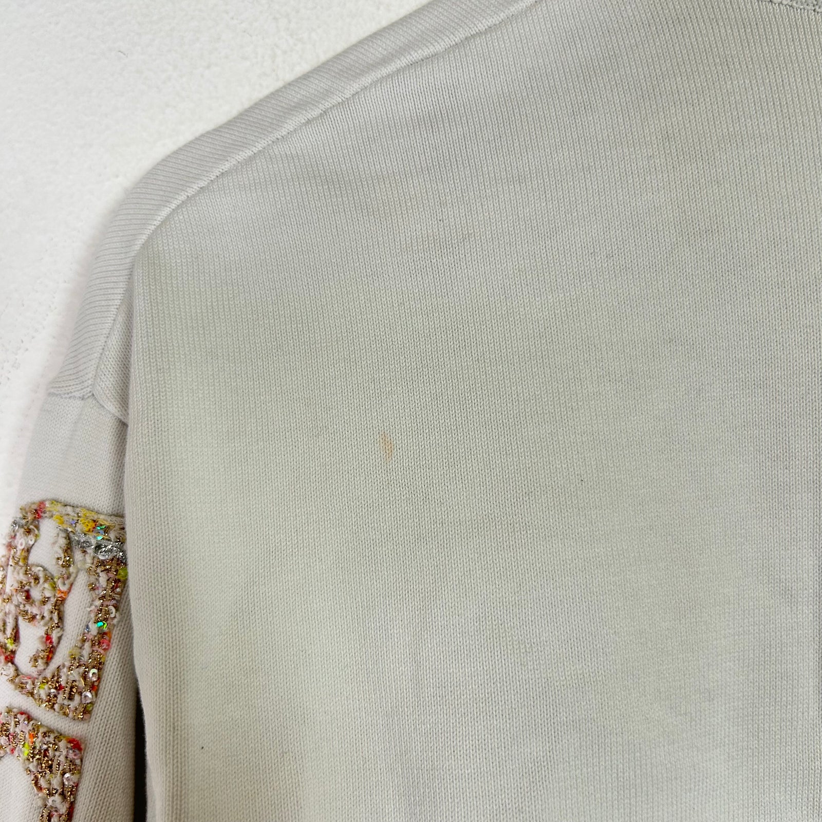 Chanel 2024 Paris-Los Angeles Tweed Crewneck Sweatshirt