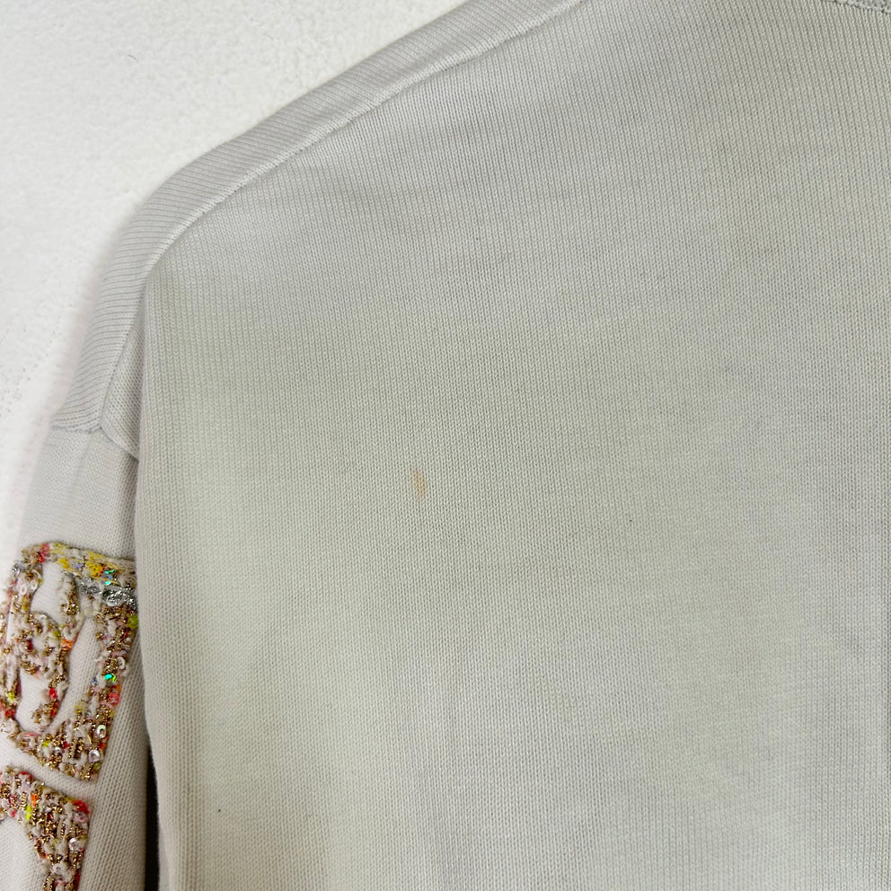 Chanel 2024 Paris-Los Angeles Tweed Crewneck Sweatshirt
