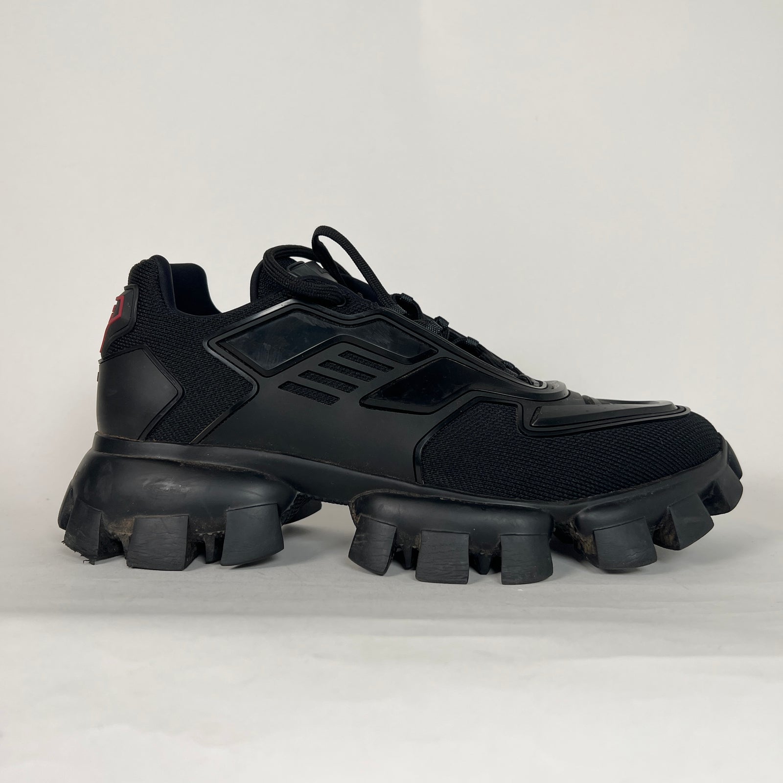 Prada Cloudbust Thunder Black Sneaker Size 42