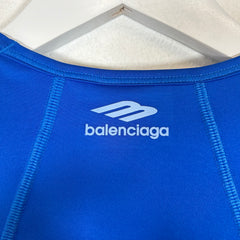 Balenciaga Blue Sporty B LS Shirt Size M