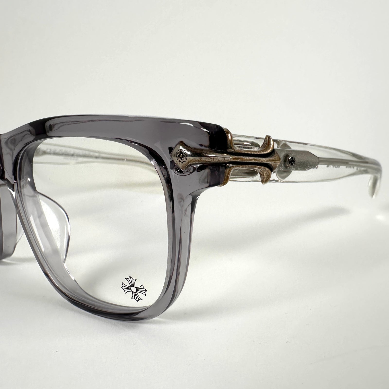 Chrome Hearts Slid'n Clear Frame Glasses