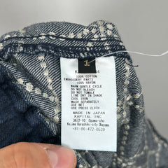 Kapital Stitched Denim Shorts Size S