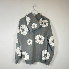 Denim Tears Grey Wreath Hoodie Size M