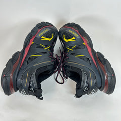 Balenciaga Black Bordeaux Track Sneaker Size 44