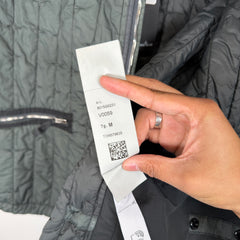 Stone Island Grey Quilted Nylon Stella Vest Size M