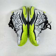 Balenciaga Silver/Neon Yellow Runners Size 43