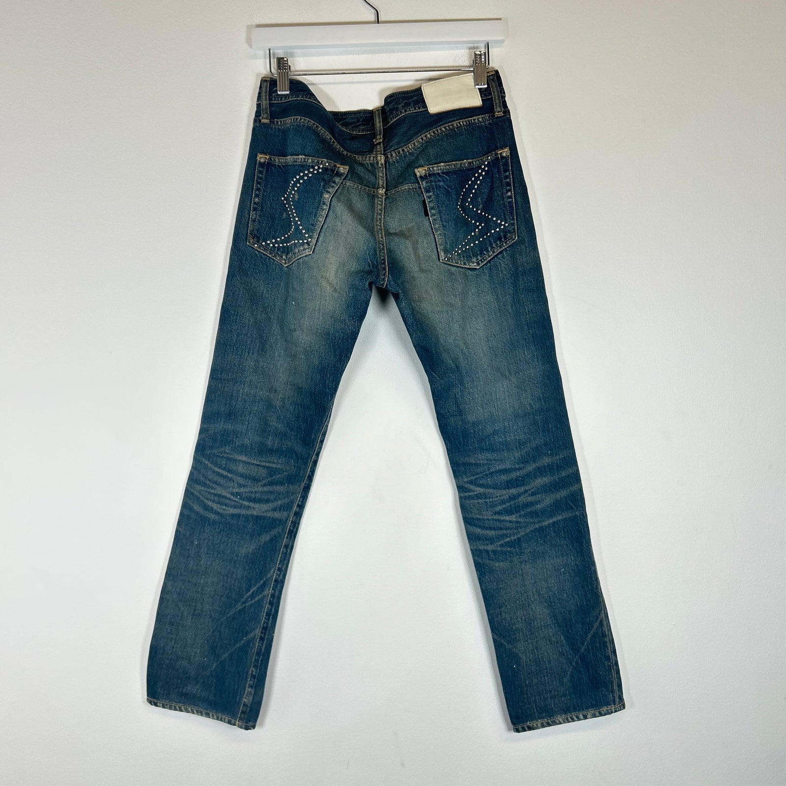 Undercover SS09 Neoboy Patti Smith Poem Jeans Size 2