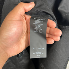 Saint Laurent Black Hunting Jacket Size 56