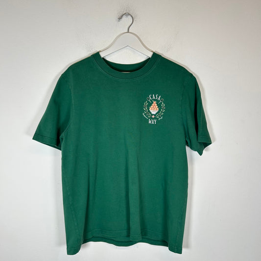 Casablanca Green Casa Way T-Shirt Size XL