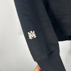Amiri Black Logo Graphic Hoodie Size XS