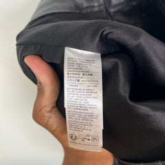 Denim Tears Black Leather Wreath Pants Size 32
