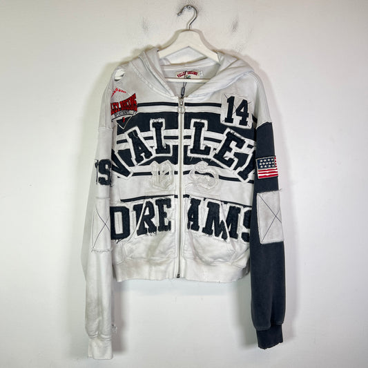Vale Forever Oreo Collage Zip-Up Hoodie