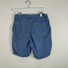 Takahiromiyashita The Soloist Blue Stone Wash Shorts Size S