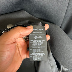 Palm Angels Black Track Blazer Size 46