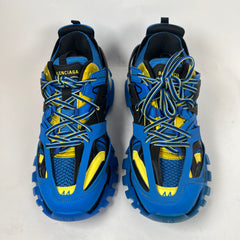 Balenciaga Blue/Yellow LED Track Sneaker Size 44