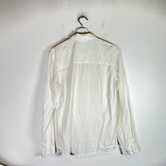 Helmut Lang White Button-Up Shirt Size S