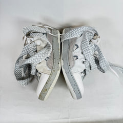 Lanvin White/Grey Curb Sneaker Size 47