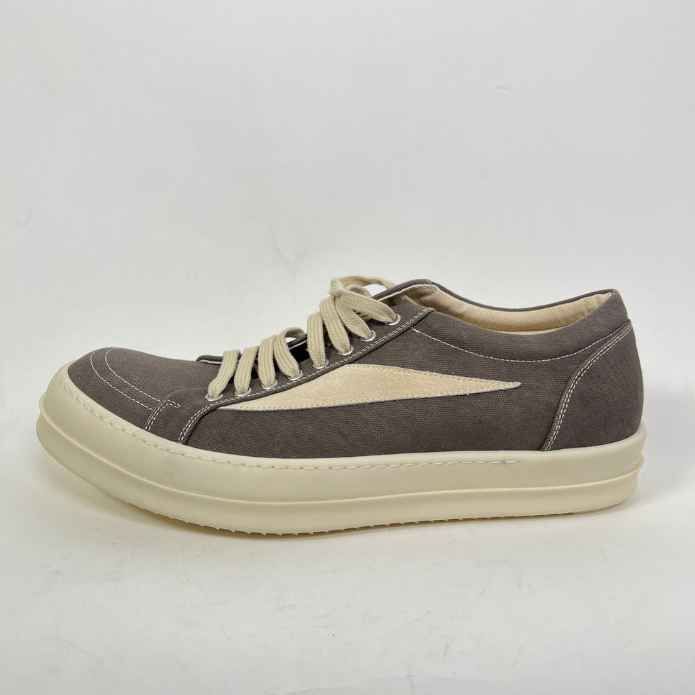 Rick Owens Grey Vintage Low Top Size 47
