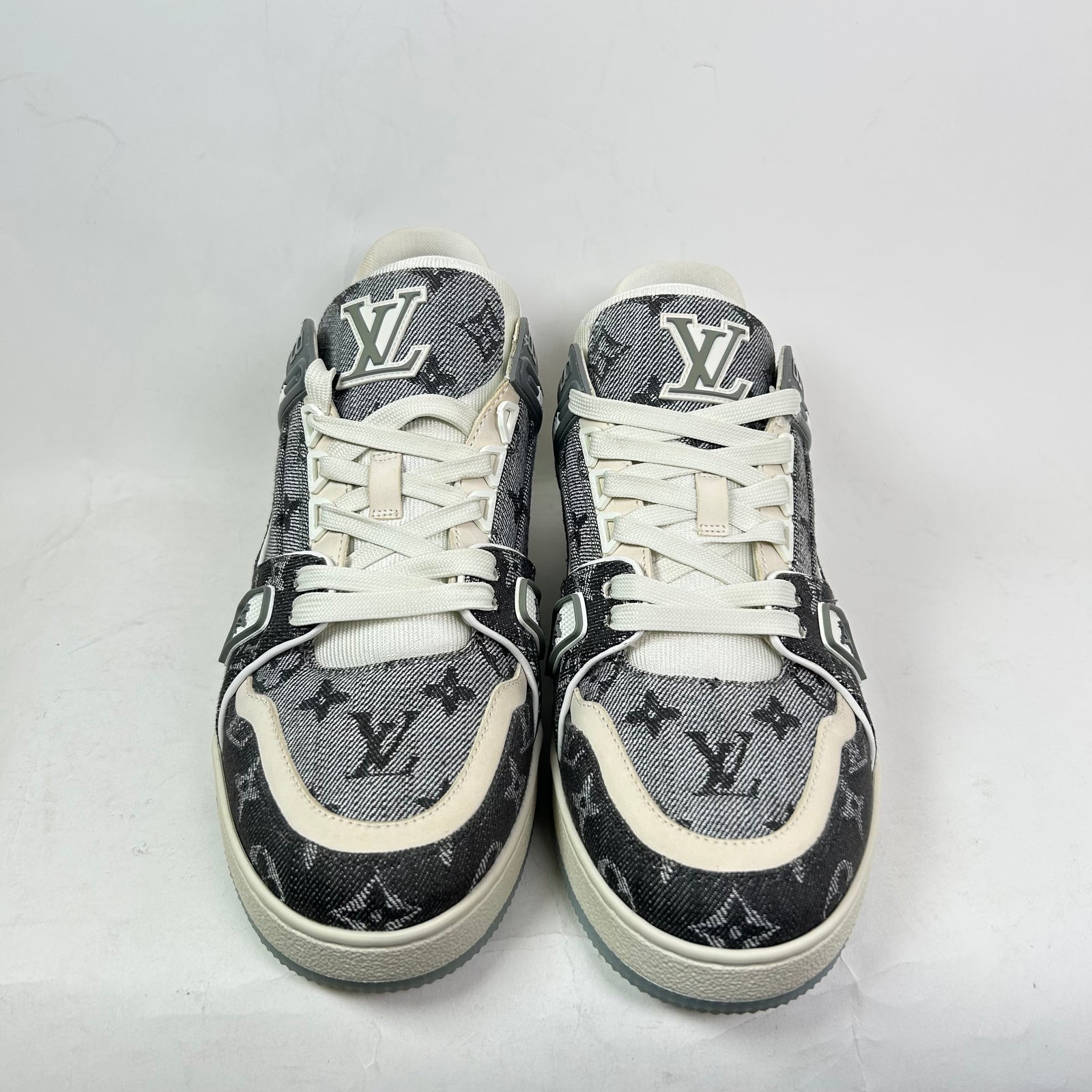 Louis Vuitton Denim Monogram LV Trainer
