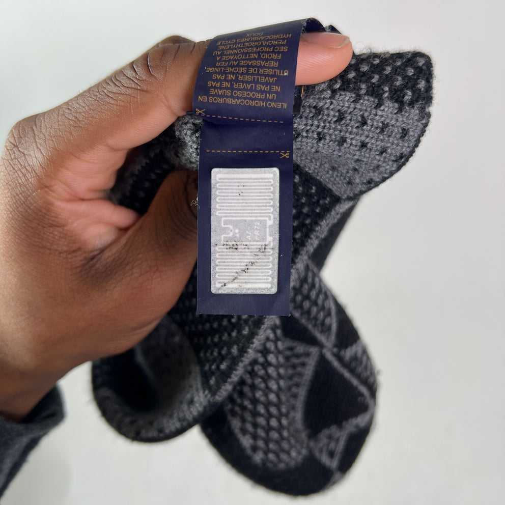 Louis Vuitton Black Damier Herritage Beanie