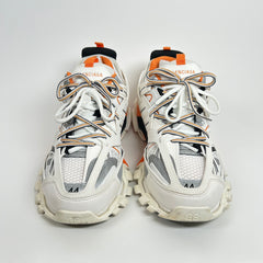 Balenciaga White/Orange Track Sneaker Size 44