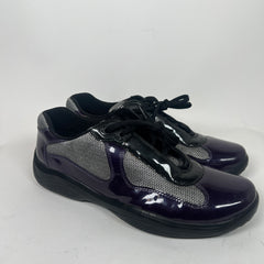 Prada Purple Original Cup Sneakers Size 8